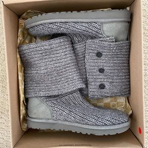 Grey Sweater Ugg Boots